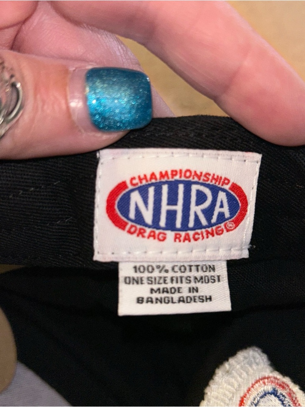 NHRA John Force Racing Peak Performance black hat OSFA - Picture 7 of 7
